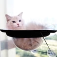 thumbnail image 4 of Hamaca con ventana para gatos, cápsula , asiento para gatos, soporte inferior, cama para gatos, ahorro de espacio para gatos Azul jinwen percha de la ventana del gato, 4 of 8