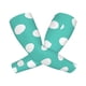 thumbnail image 1 of Balery Teal Turquoise And White Polka Dot Mangas Refrescantes para Brazos para Hombre y Mujer – Transpirables y Absorbentes de Humedad para Mujeres, Hombres y Niños, 1 of 7