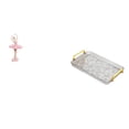 thumbnail image 1 of Estatua de la bailarina,Estatua de niña de ballet Escultura de niña de resina Artesanía,Bandeja para servir,Bandeja de cocina rectangular con asa,Bandeja de almacenamiento Plato para servir, 1 of 8