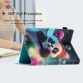 thumbnail image 2 of Universal 8 Inch Tablet Case, Dteck Portable Protective Folio Stand Case for 7.5 -8.5 Inch Tablet, Cute Pattern Kids Case for Samsung Tab A 8.0/Fire HD 8/iPad mini/Lenovo M8/All 8 inch Tablet,Panda, 2 of 5
