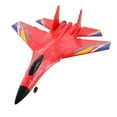 thumbnail image 1 of Red Foam Remote Control Glider Su 27 Speed Plane With Led Lights Auto Flight Stabilization For Kids Flying Hobby, 1 of 9