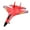 Red, variant on Red Kids Remote Control Foam Airplane Gravity Glider Su 27 Speed Plane Model With Led Lights