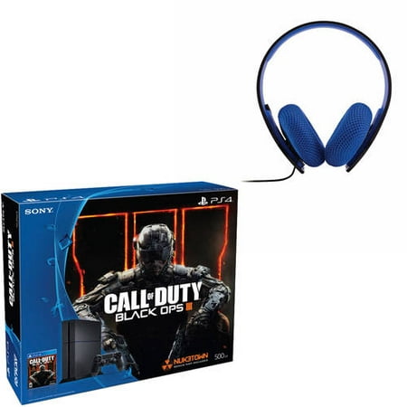 PS4 500GB Console Bundle with Call of Duty Black Ops III with Bonus Headset