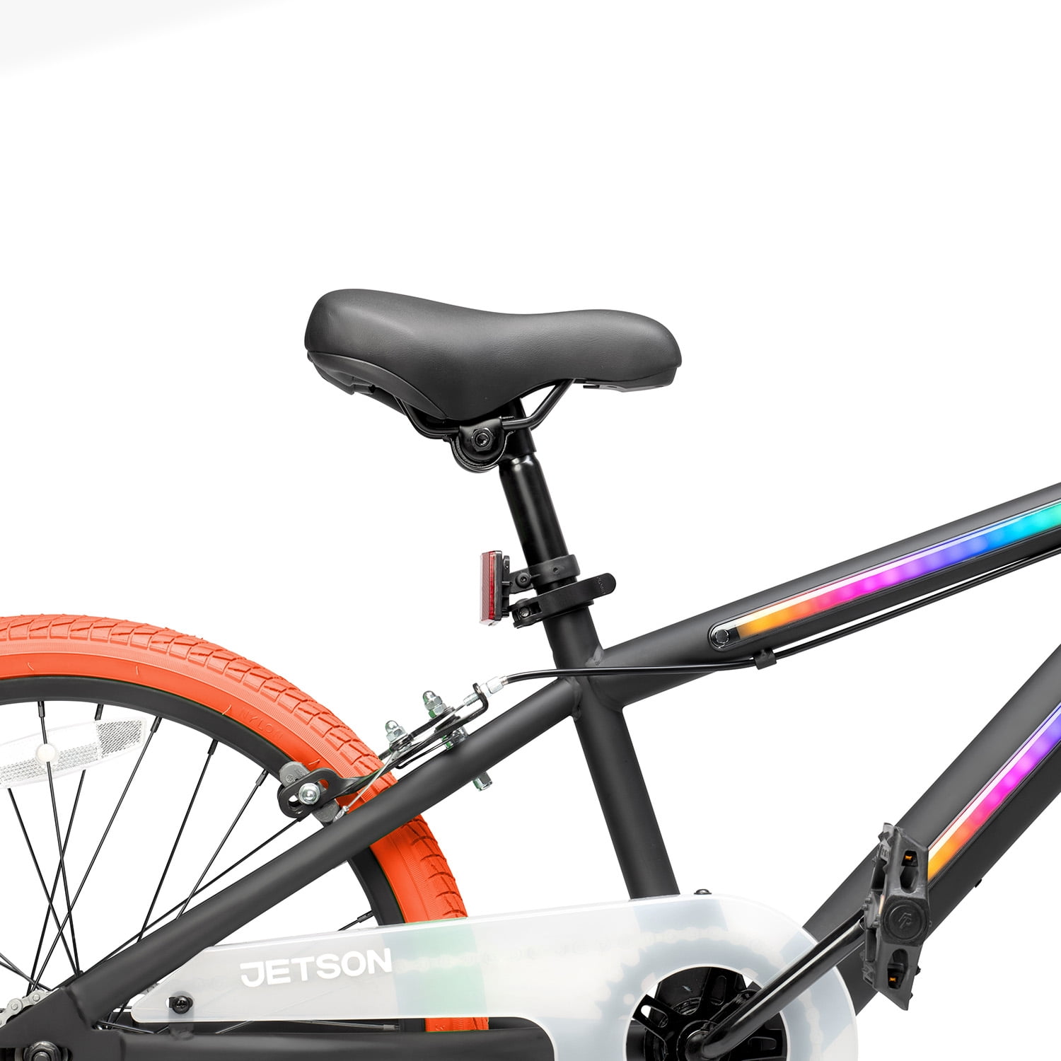 Jetson Light Rider X 20” Wheels Kids’ Light-up Unisex Bike, Ages 5 – 9, Includes Light-Up Frame, Three Different Light Modes, Easily Adjustable Handlebar and Seat height, Handbrake