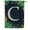 Monogram C, variant on America Forever Monogram X House Flag, 28 x 40 inch Double Sided, Decorative Letter X Initial Flag, Personalized Outdoor Flag, Front Porch Decor, Housewarming Gift