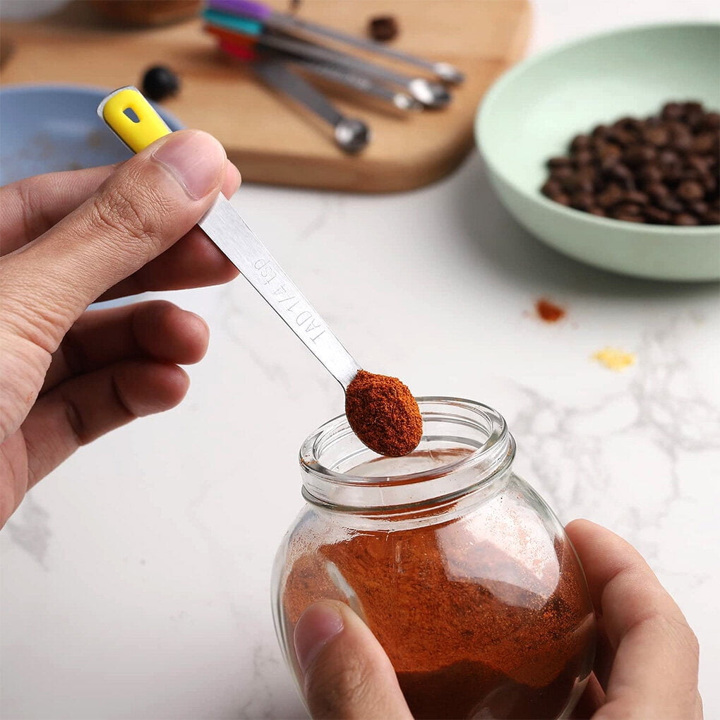 Ensemble De Cuillères à Mesurer En Acier Inoxydable Très Résistant Pour La Cuisine Et La Pâtisserie à La Maison