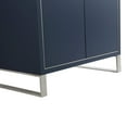 thumbnail image 5 of Fine Fixtures Opulence Collection 30 in. W x 18 in. D x 33 in. H Bathroom Vanity in Navy Blue with White Ceramic Sink - Chrome hardware, 5 of 9