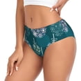thumbnail image 2 of Fotbe whiter Snowflake balloons Calzones Estampados para Mujer – Ropa Interior de Algodón, Cómoda, Suave y Elástica-X-Large, 2 of 6