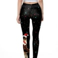 thumbnail image 6 of Lolmot Christmas Leggings Women's Funny High Waisted Workout Leggings Deer Xmas Santa Snowflake Print Ankle-Length Tights Pair with Ugly Christmas Sweaters Lightweight Soft Stretchy Yoga Pants, 6 of 7