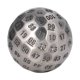 thumbnail image 3 of Dados de metal para juegos de rol, dados de metal poliédricos, dados de metal de cara exquisita, calidad en la que puedes confiar, 3 of 8