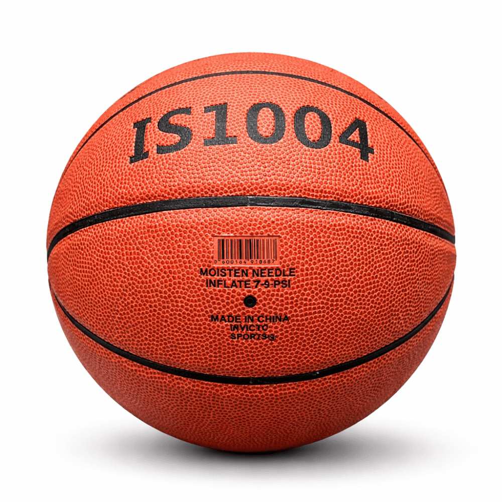 Invicto IS1004 Composite Basketball 29.5in, Indoor/Outdoor Official Size, Orange