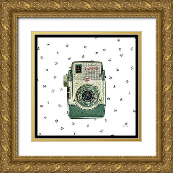 Murdock, Ramona 20x20 Gold Ornate Wood Framed with Double Matting Museum Art Print Titled - Vintage Camera