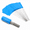 Blue-100 Pack, variant on Blue 100 Pack Marking Flags, Durable PVC Yard and Construction Safety Flags