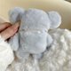 thumbnail image 3 of Cute Plush Blue Elephant Headphone Cover Wireless Earphones Protective Case For AirPods/Pro 1/2/3/4 Generation Accessories, 3 of 8