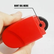 Identity Theft Protection Roller Stamps for Data Barcode ID Privacy,Anti-Theft Security Prevention Confidential Roller Stamp Easy for Guard Personal Information Blockout - Red