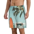 thumbnail image 2 of Fotbe Vintage Surf Van Beach Trajes de Baño Estampados para Hombre, Shorts de Verano de Secado Rápido, Ropa de Playa, Bañadores-3X-Large, 2 of 6