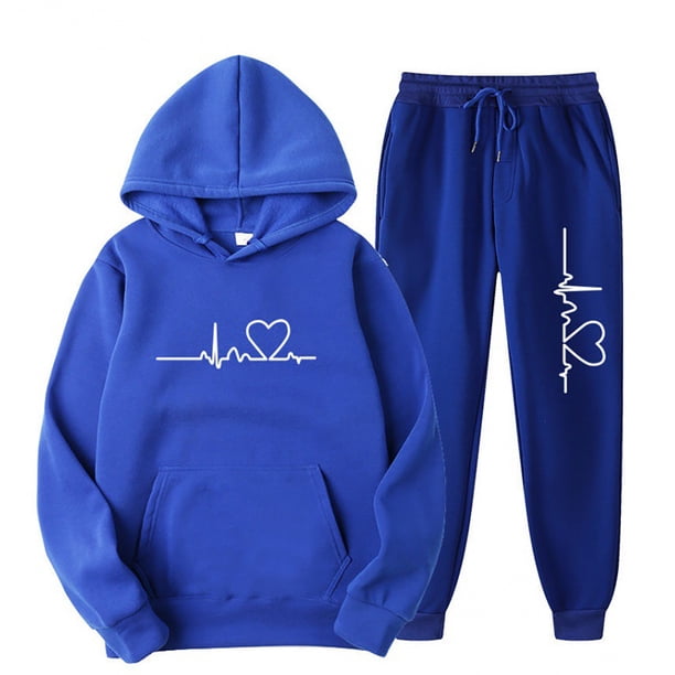 Puntoco Moda Mujer Deportes Casual Abrigo Pantalones Largos Con Capucha Suéter Tops Pantalones Conjunto De Manga Larga Con Capucha Conjunto Liquidación Puntoco Puntoco-1558