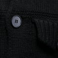 thumbnail image 6 of Nmnitkp Sweaters for Men Comfortable and Warm Mens Sweater Simple Design Men's Shawl Collar Cardigan Sweater Slim Fit Cable Knit Button up Sweater with Pockets, 6 of 9