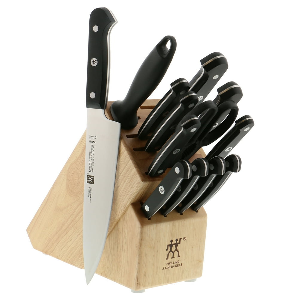 ZWILLING Gourmet 14-pc Knife Block Set - Walmart.com - Walmart.com