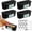 4 Pack Black, variant on 6 Pack Chicken Duck Feeder, Poultry Feeders and Waterers, Hanging Goat Feeder, Livestock Feeding Container, Feed Trough and Waterer Bucket with Clips(Black)