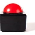 thumbnail image 5 of Zumbador de juego de 2 uds, zumbadores de respuesta para espectáculo de juegos con luz y sonido de alarma, caja de botón de espectáculo, juguete de utilería para concurso de fiesta, 5 of 5