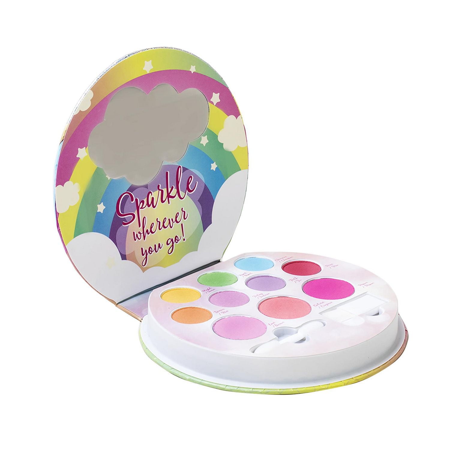 Sparkle & Shine Makeup Palette - Unicorn Palette, Lip Smacker Glitter Makeup Palette