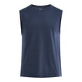 thumbnail image 3 of Athletic Works Men's and Men's Big & Tall Tri-Blend Muscle Tee, Sizes XS-4XLT, 3 of 5