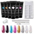 thumbnail image 3 of thinsony Nail Extension Gel Set Nail Gel Kit Nails Starter Set Professional Kit Nail Manicure Salon Set for Beginners Type4, 3 of 7