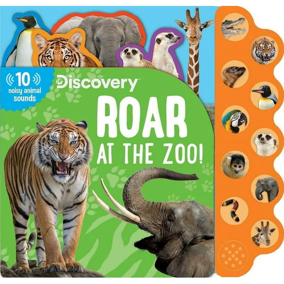 Thea Feldman: Discovery: Roar at the Zoo! (Board Book)
