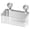 Clear, variant on 1 Pc 2026 Shower Caddy Suction Cup, Wall Mounted Rack Organizer Removable Bathroom Shelf, No Drilling Larger Storage Rack Upgraded, Bathroom Suction Caddy, 12.05x5.47x8.66 Inch, Gray