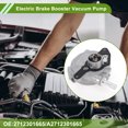 thumbnail image 3 of Unique Bargains Brake Vacuum Pump No.2712301665/A2712301665 Engine Vacuum Pump for Mercedes-Benz C250 2012-2014 Aluminum Alloy Silver Tone 1 Pcs, 3 of 7