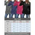 thumbnail image 2 of BadPiggies Womens V Neck Long Sleeve Cross Knot Casual T Shirts Solid Tunic Tops Blouses (XL, Black), 2 of 5