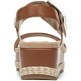thumbnail image 3 of Giani Bernini Womens JERAMMIEP Open Toe Ankle Strap Wedge Sandals, 3 of 3