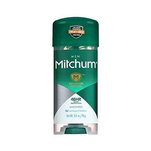 Mitchum Advanced AntiPerspirant & Deodorant For Men Gel Unscented 3.4
