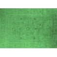 thumbnail image 1 of Ahgly Company Indoor Rectangle Oriental Emerald Green Industrial Area Rugs, 2' x 4', 1 of 4