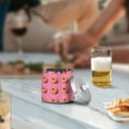 thumbnail image 5 of Yayeee Ashtray with Lid for Cigarette Smokeless Stainless Steel Home Ash Holder, Pink Doughnuts, 5 of 7
