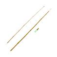 BambooMN Bamboo Cane Spinning Rod Fishing Set with Bobber, Hook, Line
