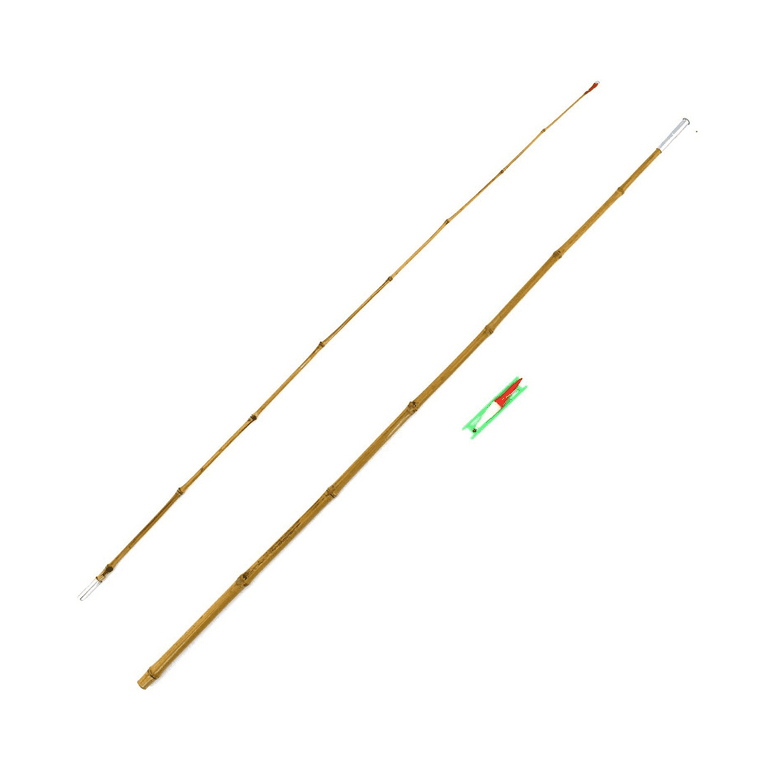 Bamboo Cane Fishing Pole w/ Bobber, Hook, Line, Sinker - Vintage Fishing  Pole - BambooMN - 3 Sets