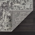 thumbnail image 6 of Hauteloom Marash Collection Ozer Oriental Persian Living Room, Bedroom Area Rug - Traditional Medallion Pattern - Boho Vintage Distressed - Beige, Purple, Yellow, Pink, Multicolor - 7'10" x 11', 6 of 7