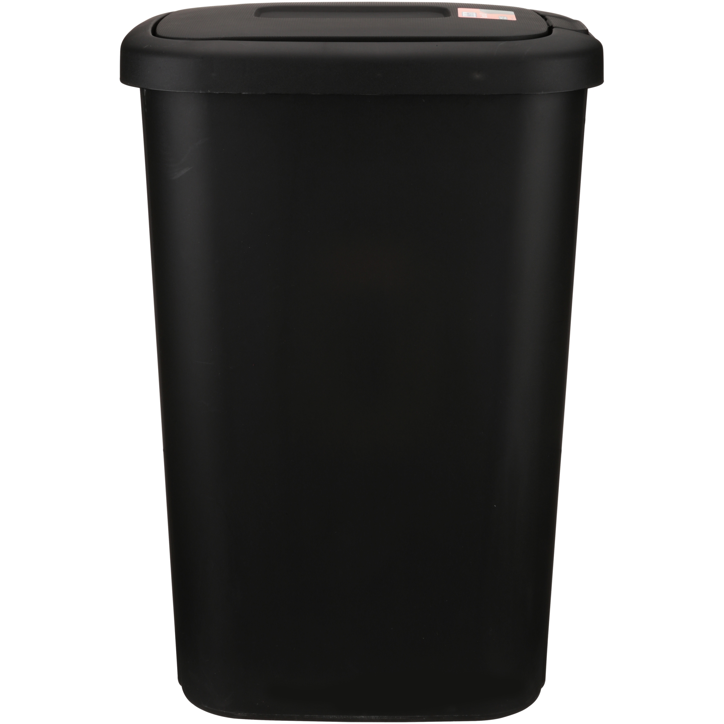 Hefty Touch Lid 13 3 Gallon Trash Can Black Walmart Com