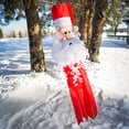 thumbnail image 6 of In the Breeze 5226 — Santa 3D Windsock — Fun St. Nick Holiday Christmas Outdoor Porch Decoration, 6 of 11