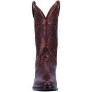 Dan Post Boots Mens Winston Lizard Embroidered Pull On Round Toe Cowboy Mi