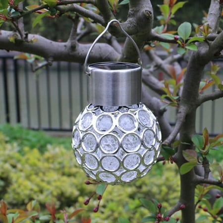 

Farfi Hanging Light LED Solar Powered Stainless Steel Ceiling Hanging Light for Gardening (Pure White)