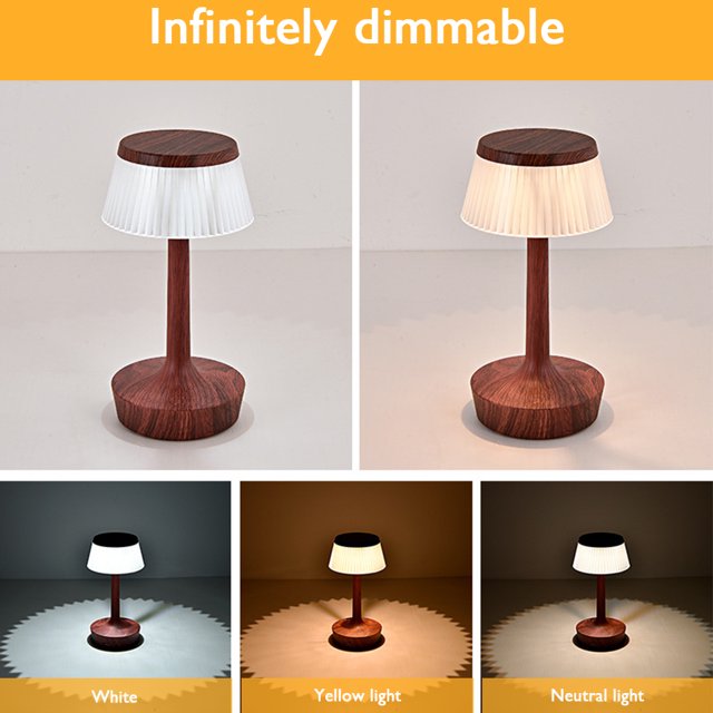 Atmosphere Night Light Eye Protection Lámpara de escritorio para decoración del hogar (E) Likrtyny Para estrenar