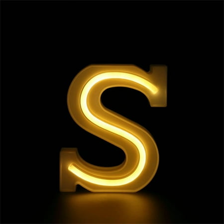 

Shpwfbe led lights for bedroom LED USB Letter Lights Light Up White Letters Standing Hanging A-Z room decor fairy lights