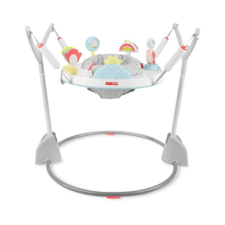 Skip Hop Silver Lining Cloud Baby Jumper for 4m+ with 20+ Developmental Activities