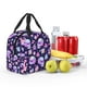 thumbnail image 5 of Easygdp crystal Skull flower cool Bolsa Térmica Premium - Tela Oxford Impermeable, Gran Capacidad, Bolsillo Frontal, Unisex para Trabajo, Escuela, Actividades al Aire Libre y Picnics, 5 of 8