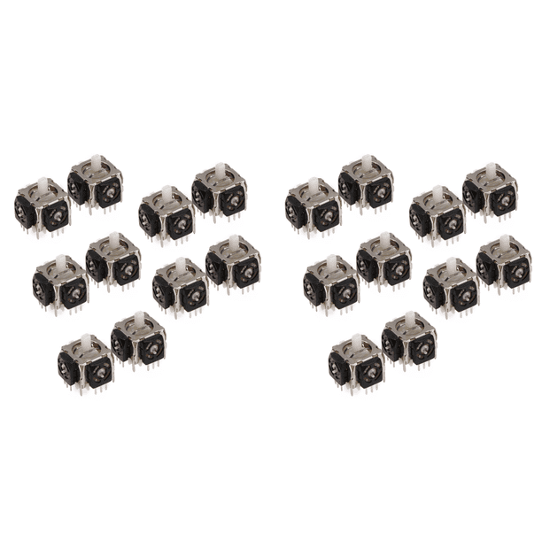 DQrwqpou Módulo Sensor Eje Joystick Analógico 3D Profesional 10 Piezas para Controlador PS 3