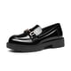 thumbnail image 1 of Mocasines con Plataforma Gruesa para Niñas DREAM PAIRS en Negro, 1 of 7