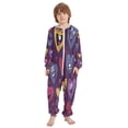 thumbnail image 2 of Vzayyk 4T-14Y Size Aviliable Cozy One-Piece Footless Sleeper Pajama Heart Smily Face, 2 of 8